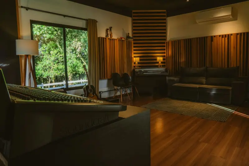 The Sound of Calm: Crafting Acoustic Environments for Remote Mental Health